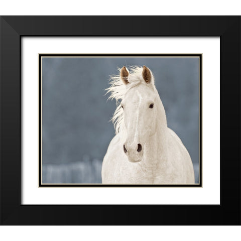 The Lucky One Black Modern Wood Framed Art Print with Double Matting by Walker, Carol
