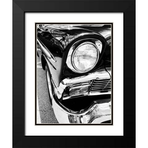 Night Rider III Black Modern Wood Framed Art Print with Double Matting by Bryant, Susan