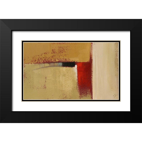 Discovery II Black Modern Wood Framed Art Print with Double Matting by Loreth, Lanie