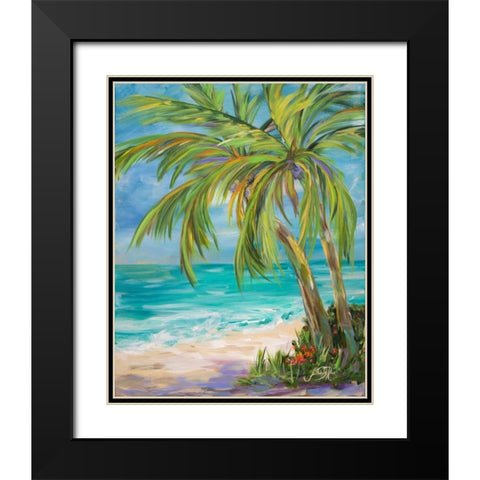 Away From it All I Black Modern Wood Framed Art Print with Double Matting by DeRice, Julie