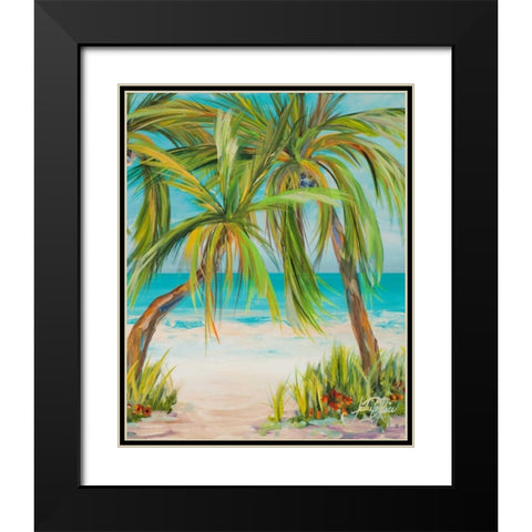 Away From it All II Black Modern Wood Framed Art Print with Double Matting by DeRice, Julie