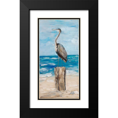 Among the Water I Black Modern Wood Framed Art Print with Double Matting by DeRice, Julie