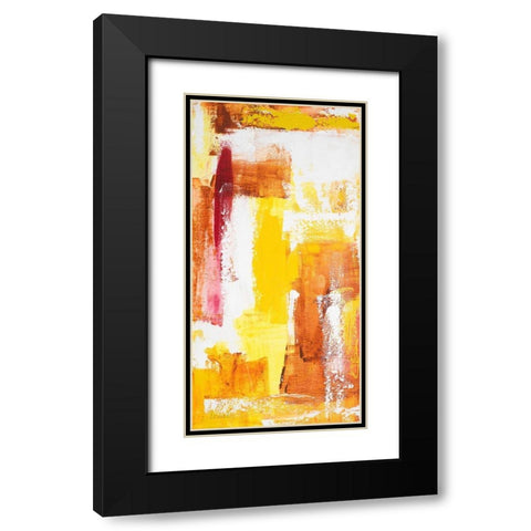 MidSummer II Black Modern Wood Framed Art Print with Double Matting by Loreth, Lanie