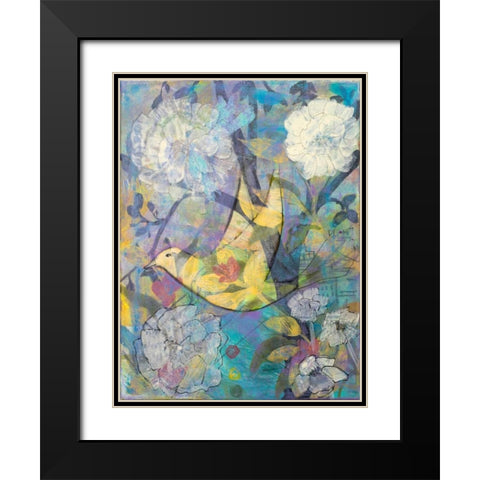 No Limits Black Modern Wood Framed Art Print with Double Matting by Maria, Robin