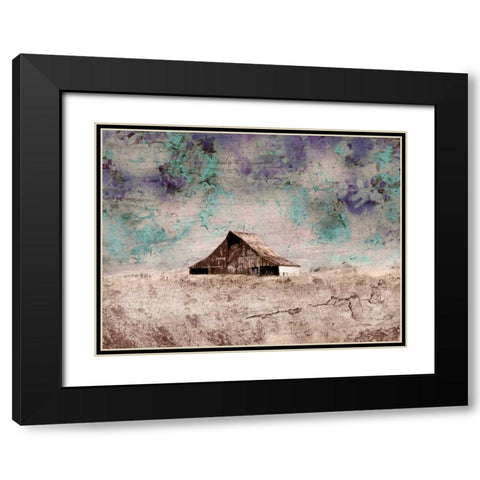 January Black Modern Wood Framed Art Print with Double Matting by Mabat, Ynon