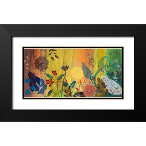 Daylight Has Spoken Black Modern Wood Framed Art Print with Double Matting by Maria, Robin