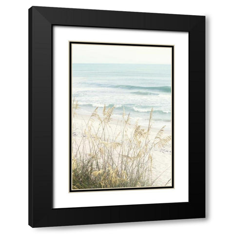 Beach Days Black Modern Wood Framed Art Print with Double Matting by Peck, Gail