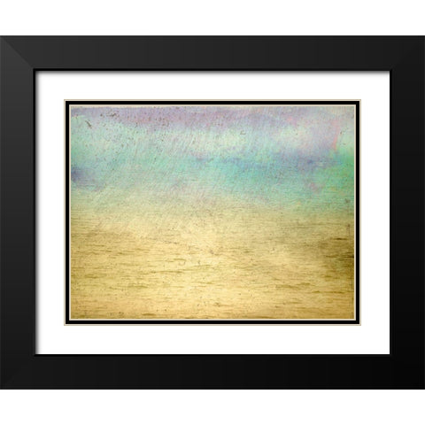 Misty Ocean II Black Modern Wood Framed Art Print with Double Matting by Mabat, Ynon