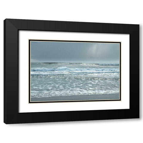 Daytona Storm II Black Modern Wood Framed Art Print with Double Matting by Nawrocke, Bruce