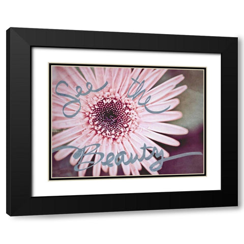 See the Beauty Black Modern Wood Framed Art Print with Double Matting by Bryant, Susan