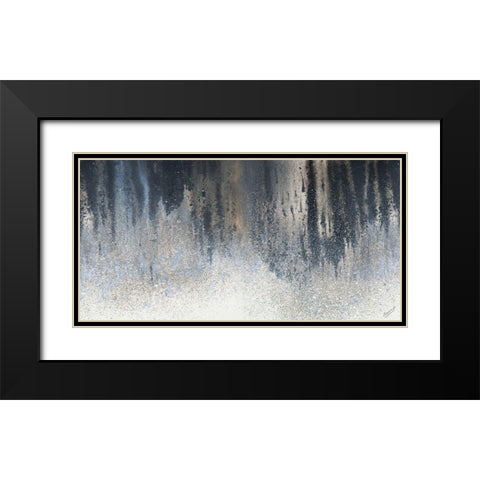 Summer Woods Black Modern Wood Framed Art Print with Double Matting by Mercado, M.
