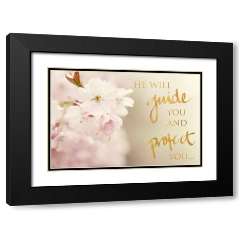 Guide and Protect Black Modern Wood Framed Art Print with Double Matting by Gardner, Sarah