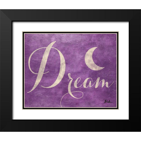 Hope and Dream II Black Modern Wood Framed Art Print with Double Matting by Pinto, Patricia