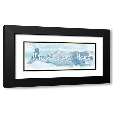 Sea Your Way In Black Modern Wood Framed Art Print with Double Matting by DeRice, Julie