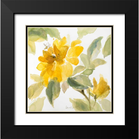 Early May Blooms I Black Modern Wood Framed Art Print with Double Matting by Loreth, Lanie