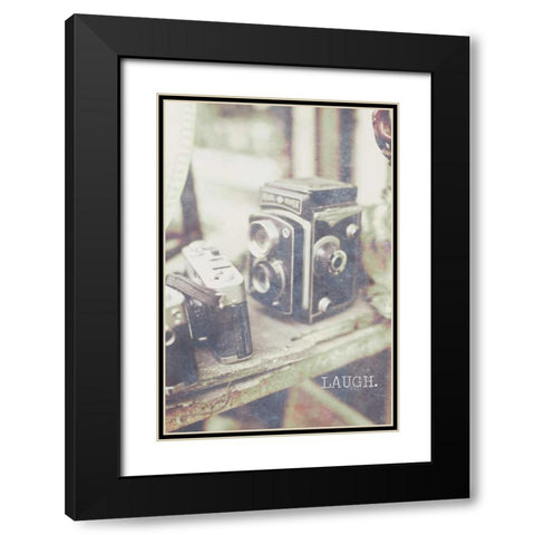 Capture The Moment I Black Modern Wood Framed Art Print with Double Matting by Bryant, Susan