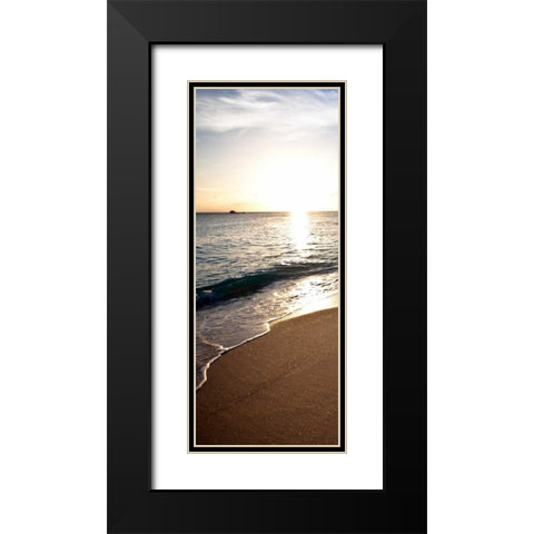Bimini Beach Black Modern Wood Framed Art Print with Double Matting by Bryant, Susan