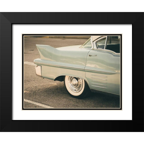 Ride Along Black Modern Wood Framed Art Print with Double Matting by Peck, Gail