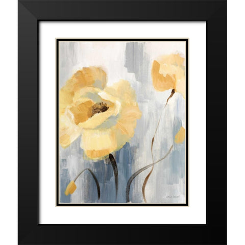 Blossom Beguile II Black Modern Wood Framed Art Print with Double Matting by Loreth, Lanie