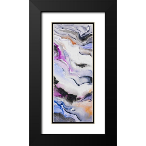 Busy Dreams II Black Modern Wood Framed Art Print with Double Matting by Loreth, Lanie