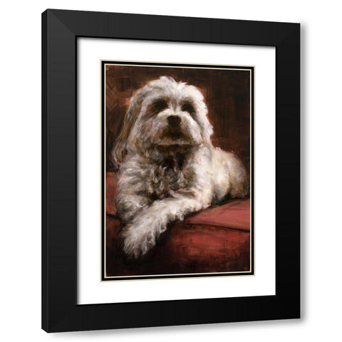 This is my Seat Black Modern Wood Framed Art Print with Double Matting by Johnson, Walt