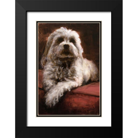 This is my Seat Black Modern Wood Framed Art Print with Double Matting by Johnson, Walt