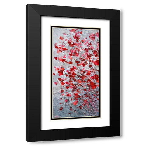 Sakura Tree I Black Modern Wood Framed Art Print with Double Matting by Coolick, Ann Marie