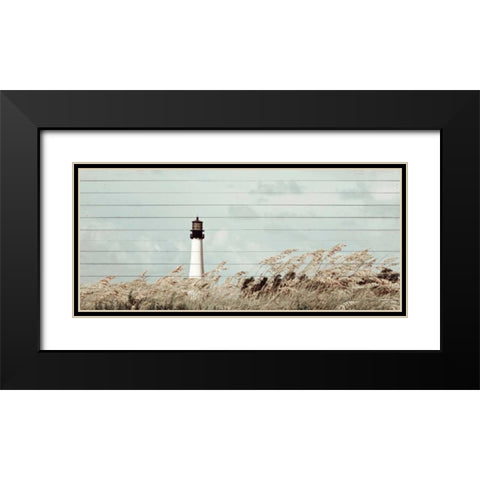 Let The Winds Blow Black Modern Wood Framed Art Print with Double Matting by Peck, Gail