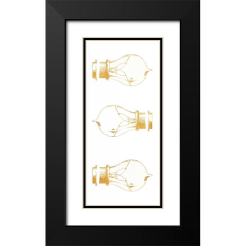 Shine and Illuminate Panel Black Modern Wood Framed Art Print with Double Matting by SD Graphics Studio