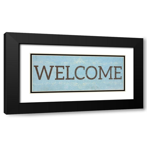 Family Phrase III Black Modern Wood Framed Art Print with Double Matting by Studio, Sd Graphics