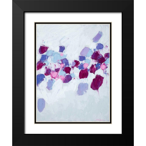 Amoebic Flow I Black Modern Wood Framed Art Print with Double Matting by Coolick, Ann Marie