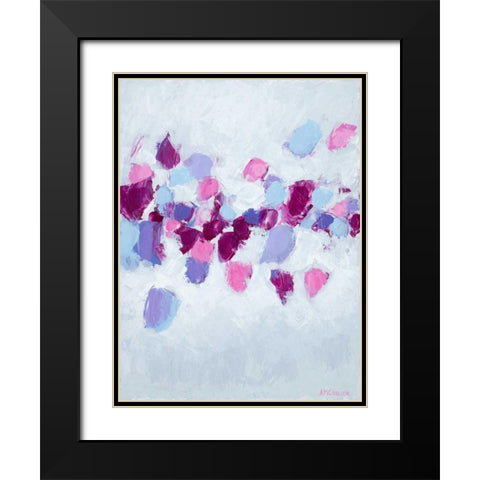 Amoebic Flow II Black Modern Wood Framed Art Print with Double Matting by Coolick, Ann Marie