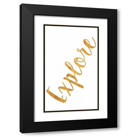 Explore Black Modern Wood Framed Art Print with Double Matting by Studio, Sd Graphics