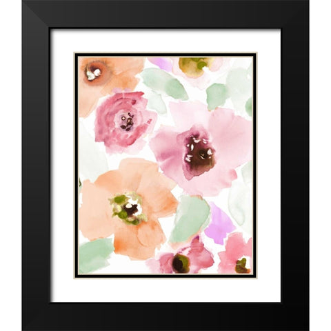 Subtle Belle Lumiere I Black Modern Wood Framed Art Print with Double Matting by Loreth, Lanie