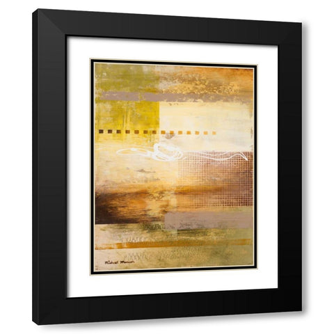 Warmth Coming Through I Black Modern Wood Framed Art Print with Double Matting by Marcon, Michael