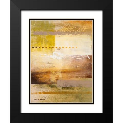 Warmth Coming Through I Black Modern Wood Framed Art Print with Double Matting by Marcon, Michael