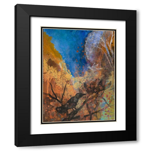 The Guide Black Modern Wood Framed Art Print with Double Matting by Maria, Robin