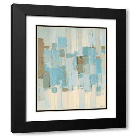 Muted Rhizome II Black Modern Wood Framed Art Print with Double Matting by Coolick, Ann Marie