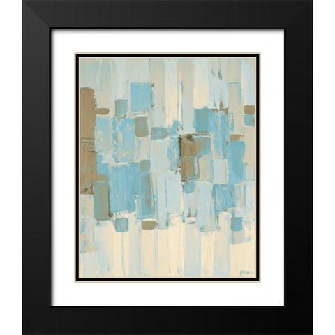 Muted Rhizome II Black Modern Wood Framed Art Print with Double Matting by Coolick, Ann Marie