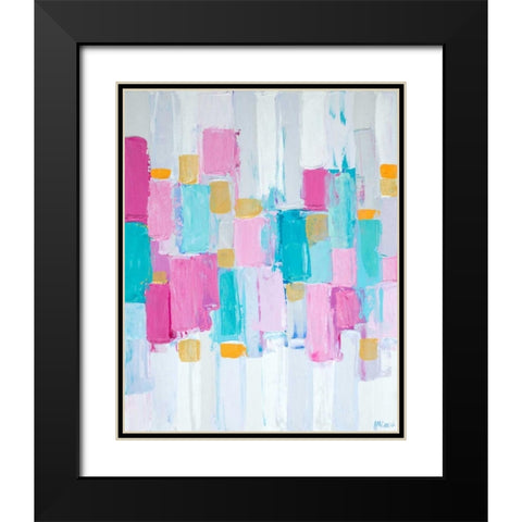 Cool Rhizome II Black Modern Wood Framed Art Print with Double Matting by Coolick, Ann Marie