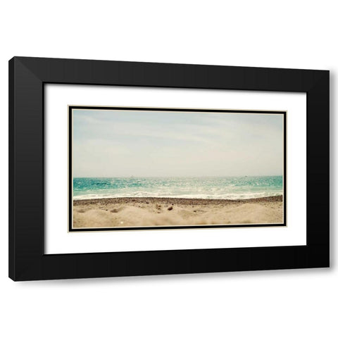 British Coast Black Modern Wood Framed Art Print with Double Matting by Gardner, Sarah