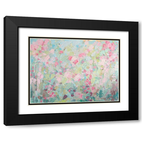 Dancing Sakura Tree Black Modern Wood Framed Art Print with Double Matting by Coolick, Ann Marie