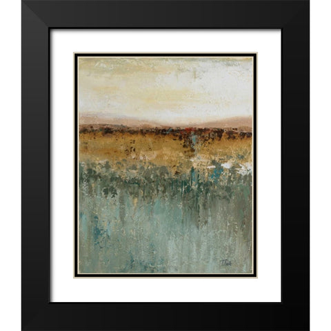Antique Contemporary II Black Modern Wood Framed Art Print with Double Matting by Pinto, Patricia
