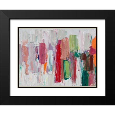 Rhizome II Black Modern Wood Framed Art Print with Double Matting by Coolick, Ann Marie
