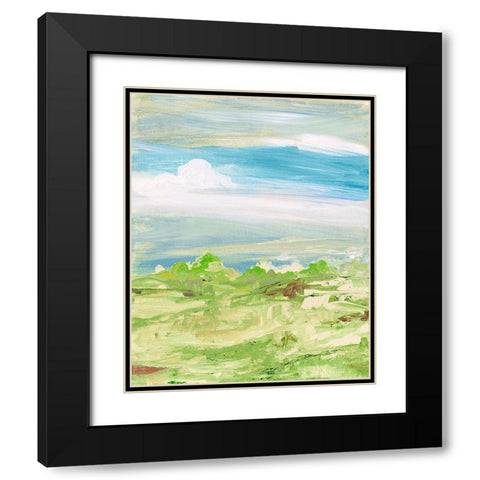My Dream Land II Black Modern Wood Framed Art Print with Double Matting by Maria, Robin