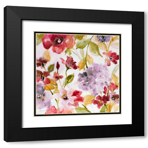 De la Vie Black Modern Wood Framed Art Print with Double Matting by Loreth, Lanie