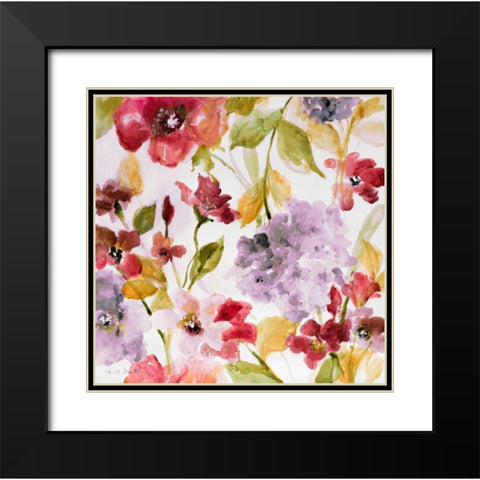 De la Vie Black Modern Wood Framed Art Print with Double Matting by Loreth, Lanie