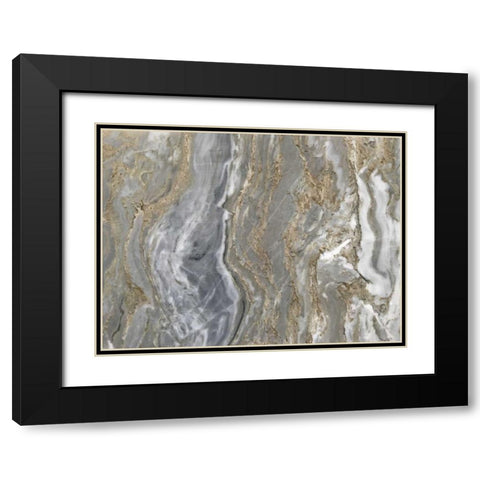 Quartz Top I Black Modern Wood Framed Art Print with Double Matting by Bryant, Susan