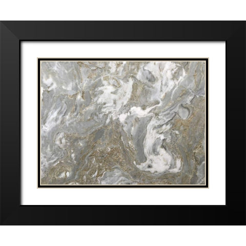 Quartz Top IV Black Modern Wood Framed Art Print with Double Matting by Bryant, Susan