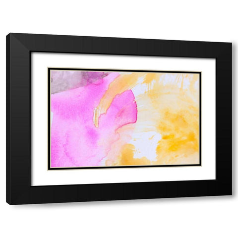 Watercolor I Black Modern Wood Framed Art Print with Double Matting by Bryant, Susan